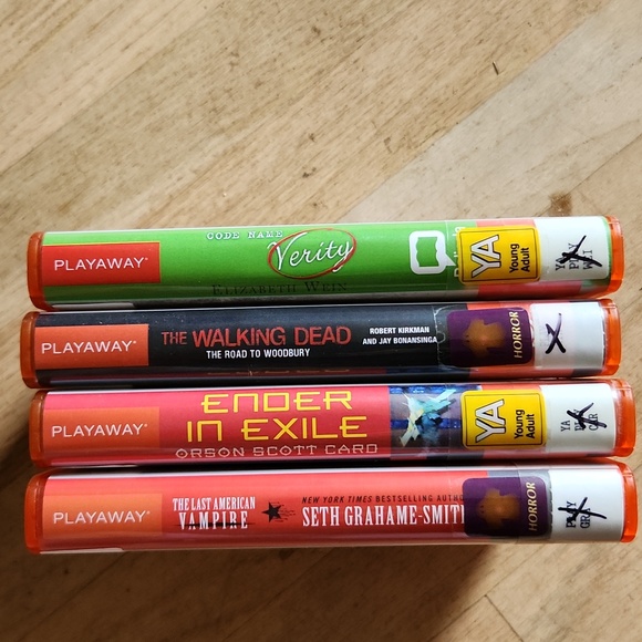 Lot of 4 Playaway Audio Books - Picture 3 of 3